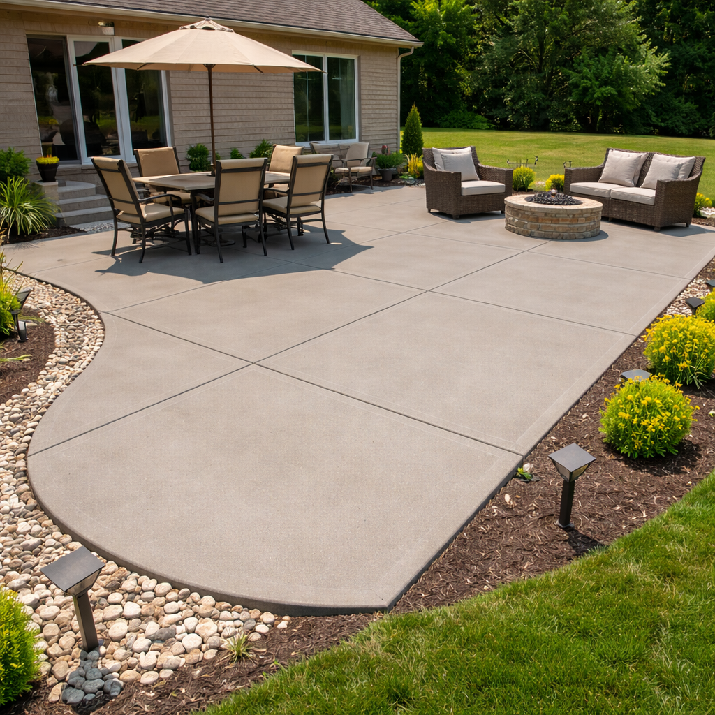 Concrete patio contractor in Statesville NC